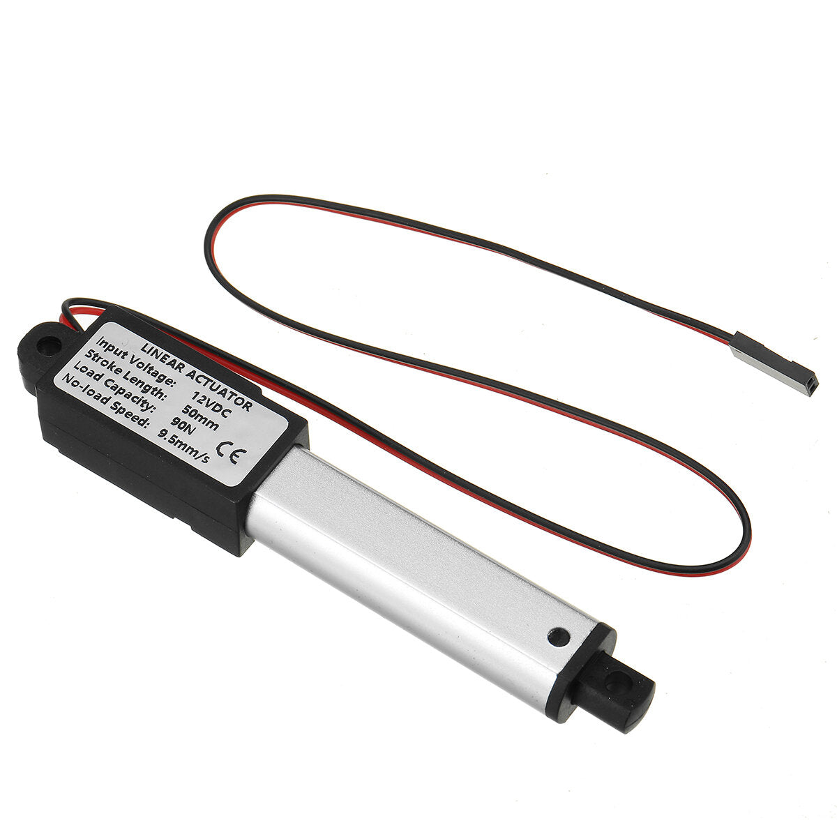 9.5-15-30 mm/s dc 12 v 50mm slag mini elektrische lineaire actuator motor aluminium lineaire actuatoren lineaire motor telescopische staaf lifter