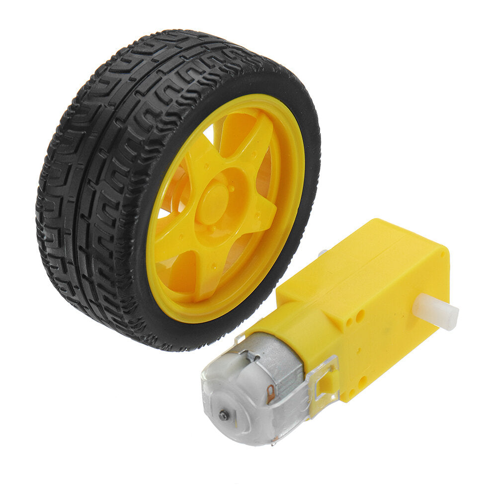 xiao r dc enkele aixs 1:48 reductiemotor rc modellen reductiemotor met 65 mm wiel