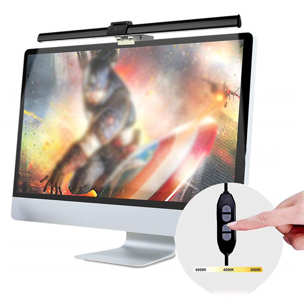 screenbar led verlichting voor tablet/ereader/monitor/kleurenspectrum en wit licht/usb opladen