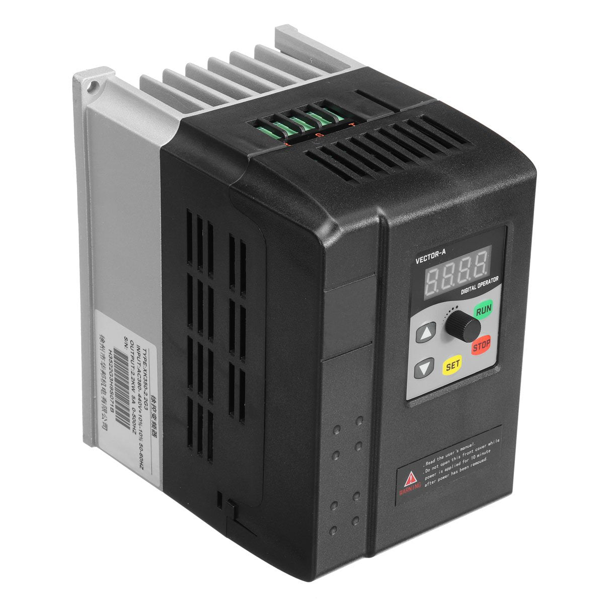 2.2kw 3hp 380v 5a 3 tot 3 fase variabele frequentie omvormer motor driver vsd vfd