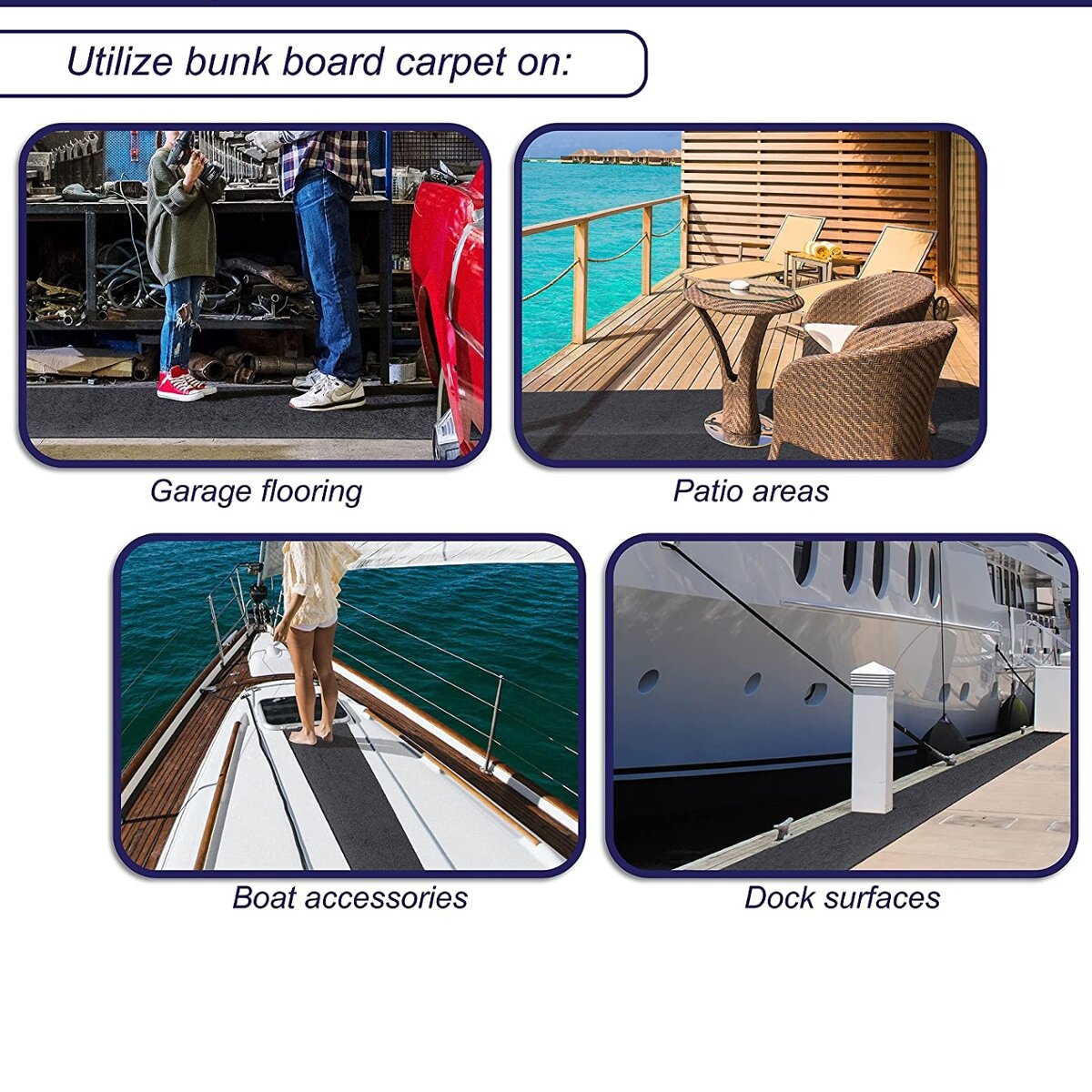 3x2 m antislip marine tapijt vloer vilt boot jacht woonboot dek cabine stapelbed auto mat onder cabine dek plating