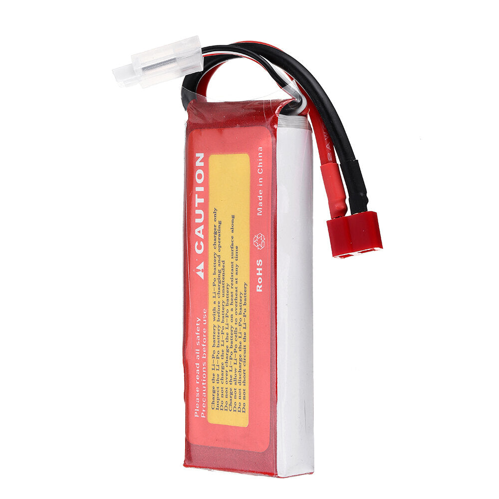 zop power 7.4v 2200mah 2s 45c lipo-batterij t plug voor wltoys 124019 124018 144001 10428 k949 rc auto