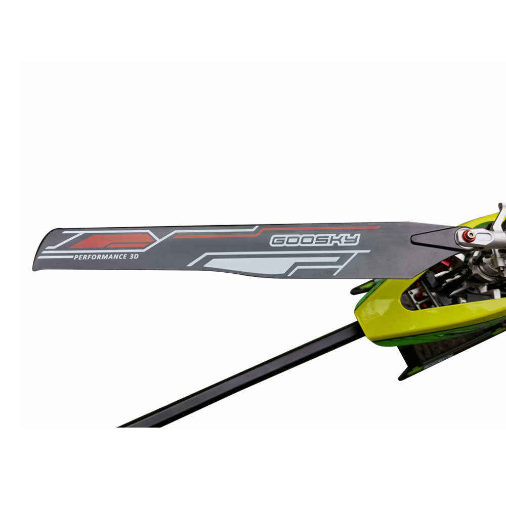 goosky s2 6ch 3d aerobatic dual brushless direct drive motor rc helicopter rtf met gts flight control system