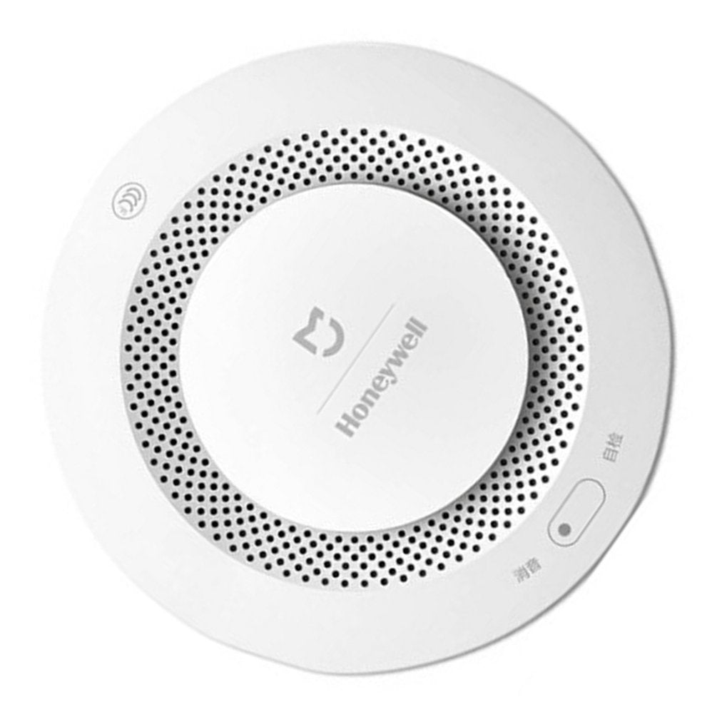 xiaomi mijia honeywell brandalarm rookmelder sensor hoorbare visuele alarmmelding werk met mi home app per telefoon