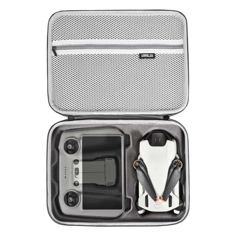 startrc draagbare waterdichte opslag schoudertas handtas draagtas case voor dji mini 3 / mini 3 pro drone met rc screen controller