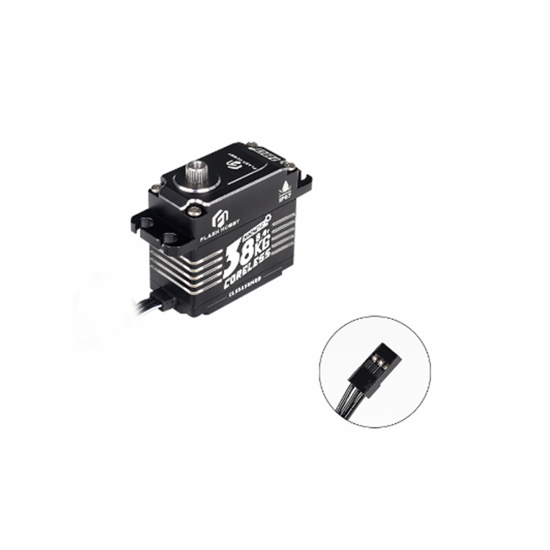 flashhobby cls3838med 8.4v 38kg coreless digitale servo programmeerbare 14bit magnetische encoder compatibel met sanwa ssr nb4