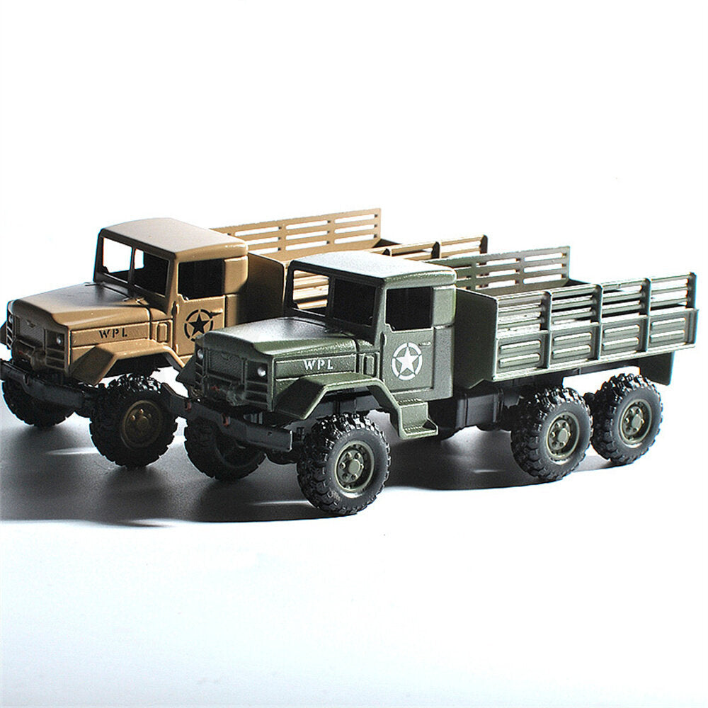 wpl mb14 mb16 1/64 auto figuur statische militaire truck model kids kinderen decoratie rc onderdelen: