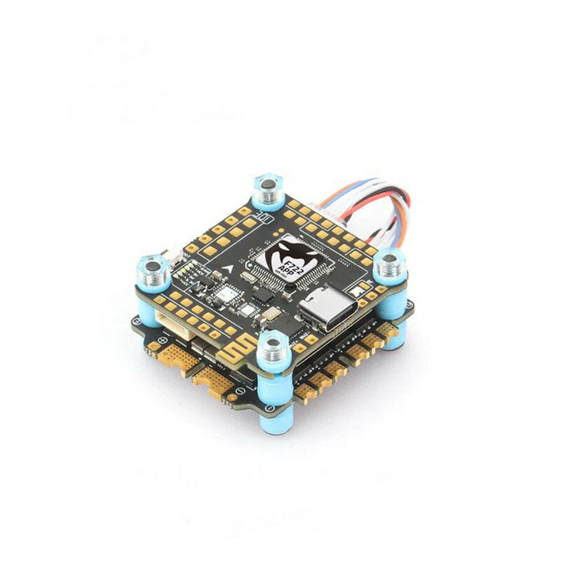 30.5*30.5mm mamba stack mk4 f722 app 55a 6s 32bit 128k flytower mpu6000 voor fpv racing rc drone