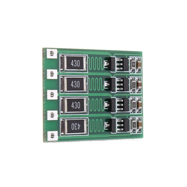 10 stuks 4s 16.8v bms pcb 18650 lithium batterijladerbescherming board gebalanceerd ampere 100ma