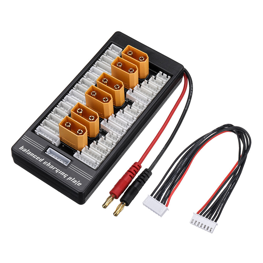 xt30/xt90/ec5/ec3 plug parallel evenwichtig opladen board 2-6s voor imax b6 b6ac rc batterij oplader