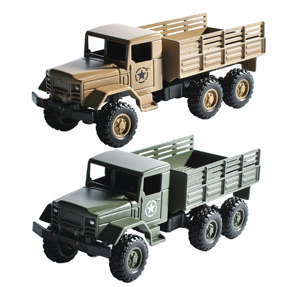 wpl mb14 mb16 1/64 auto figuur statische militaire truck model kids kinderen decoratie rc onderdelen:
