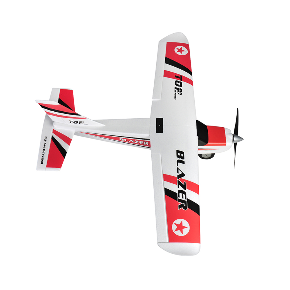 toprc hobby blazer met twee hoofdvleugels 1200mm/1280mm spanwijdte epo rc vliegtuig trainer pnp/rtf