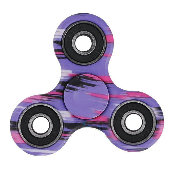 roterende tri spinner colorful fidget hand spinner edc keramische lager verminder stress focus aandacht speelgoed