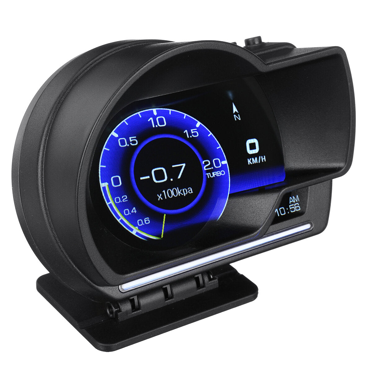 smart car obd2 gps gauge hud head-up digitale display snelheidsmeter turbo rpm alarm