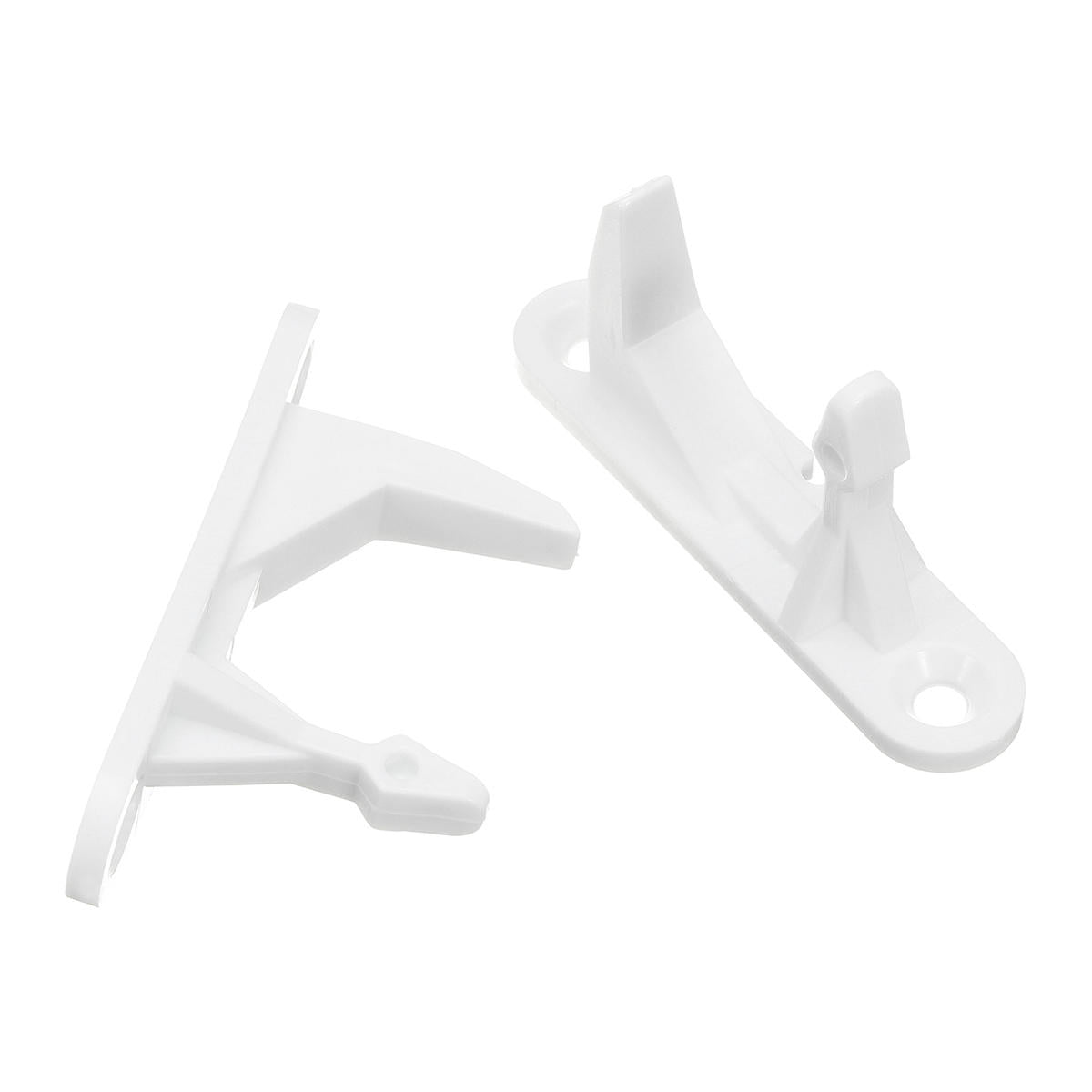 2 stuks plastic deurslot klink striker vervanging voor frigidaire koelkast 131763302 ap4508273