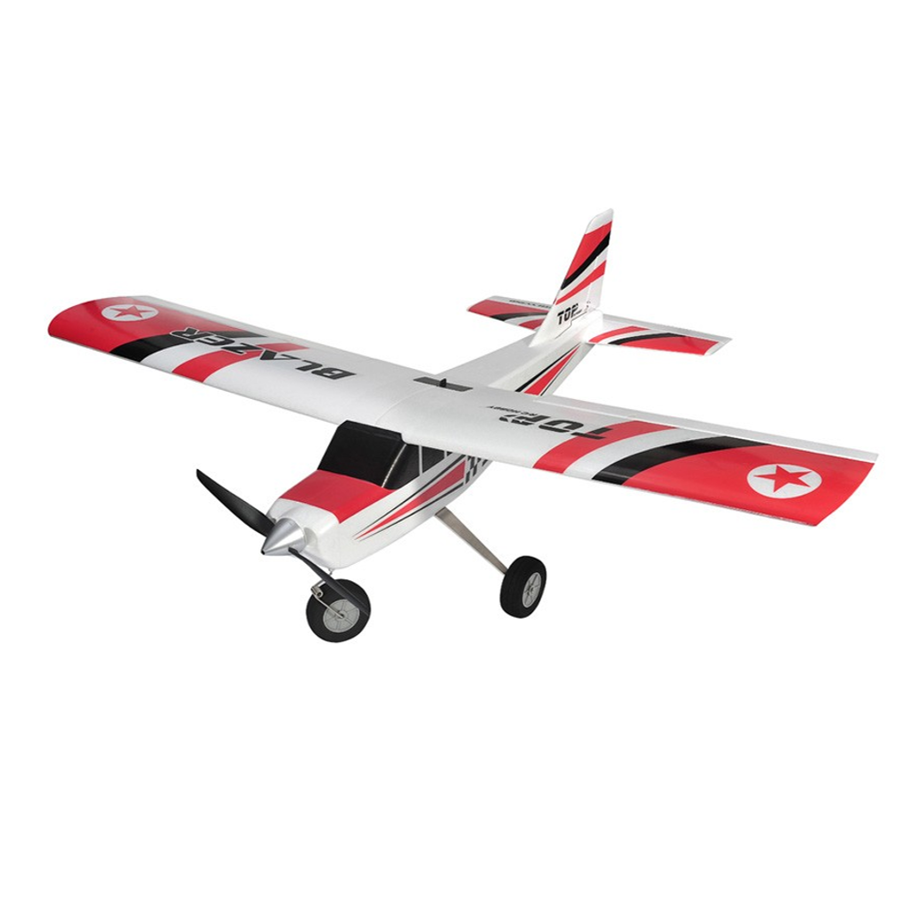 toprc hobby blazer met twee hoofdvleugels 1200mm/1280mm spanwijdte epo rc vliegtuig trainer pnp/rtf