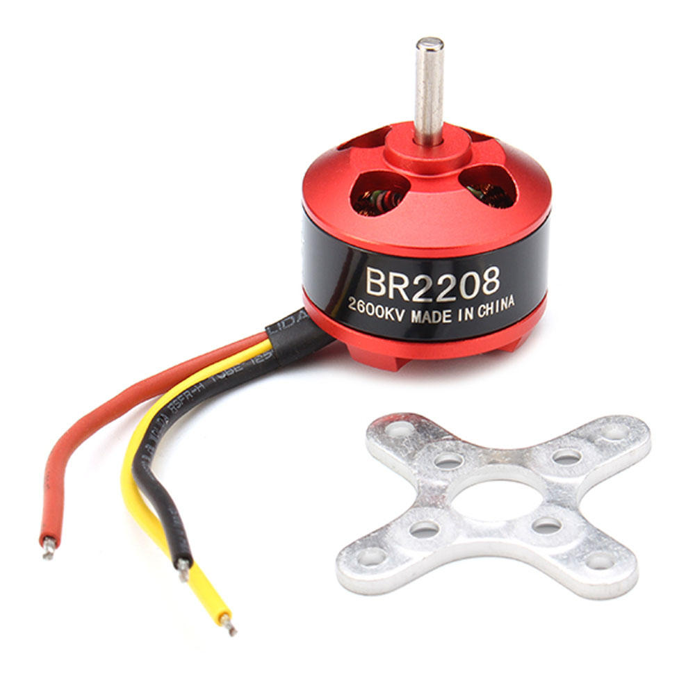 2 stuks  racerstar br2208 2600kv 2-3s borstelloze motor voor rc-modellen