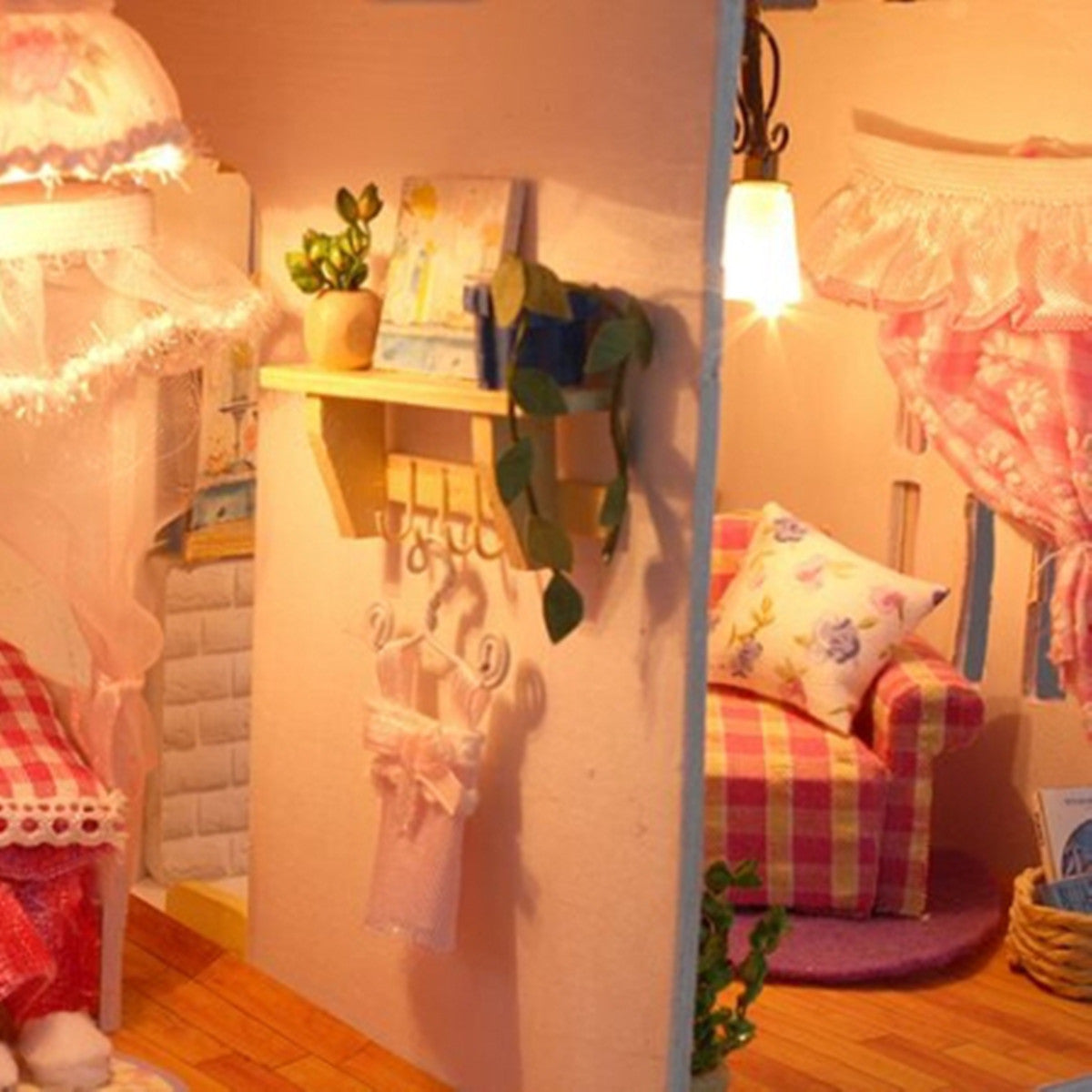 grote houten kinderen poppenhuis barbie meisjes spelen poppenhuis herenhuis meubilair