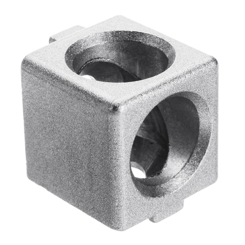 ac20 20 × 20 mm aluminium hoekhoekconnector t-profiel profiel 2020-serie aluminium profiel