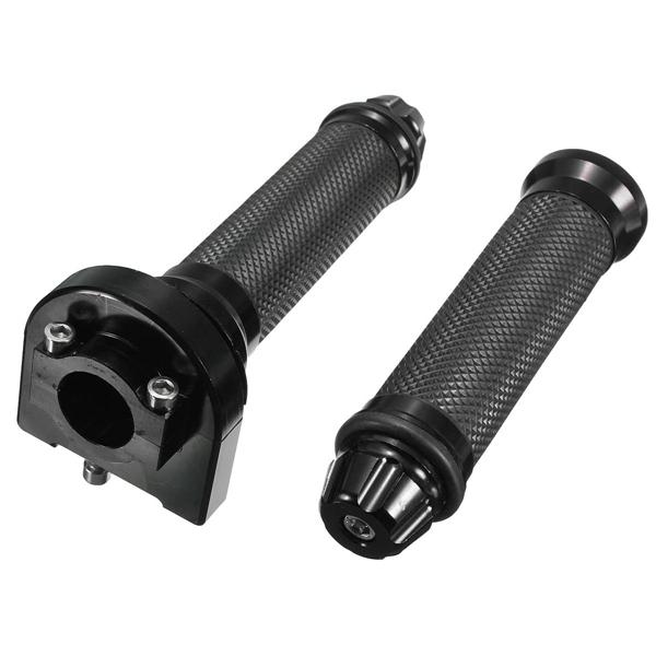 22mm cnc aluminium throttle tube handbar grips voor motorfiets vuil bike