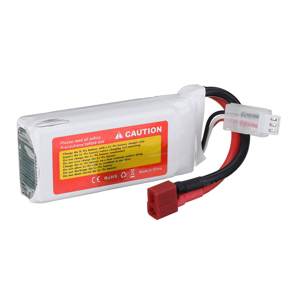 zop power 7.4v 2500mah 35c 2s lipo batterij t deans plug voor rc drone