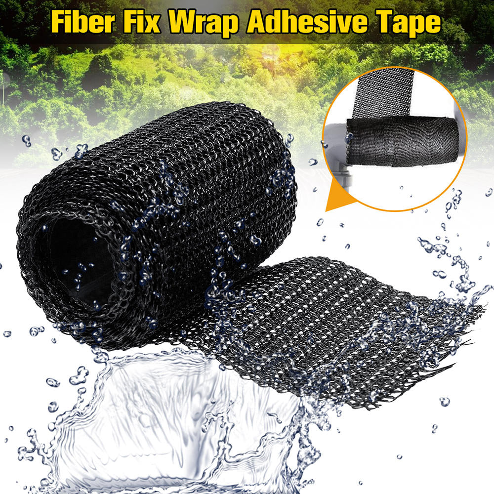 fibre fix wrap plakband waterdichte reparatietools huishoudelijke reparatietape voor het repareren van pijplijn waterpijptafelvoet met handschoenen