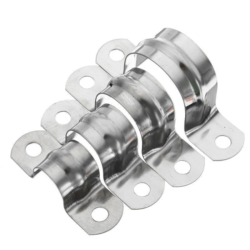 10 stuks 16-32mm 304 roestvrijstalen buisriemklemhouderbevestiging met schroeven