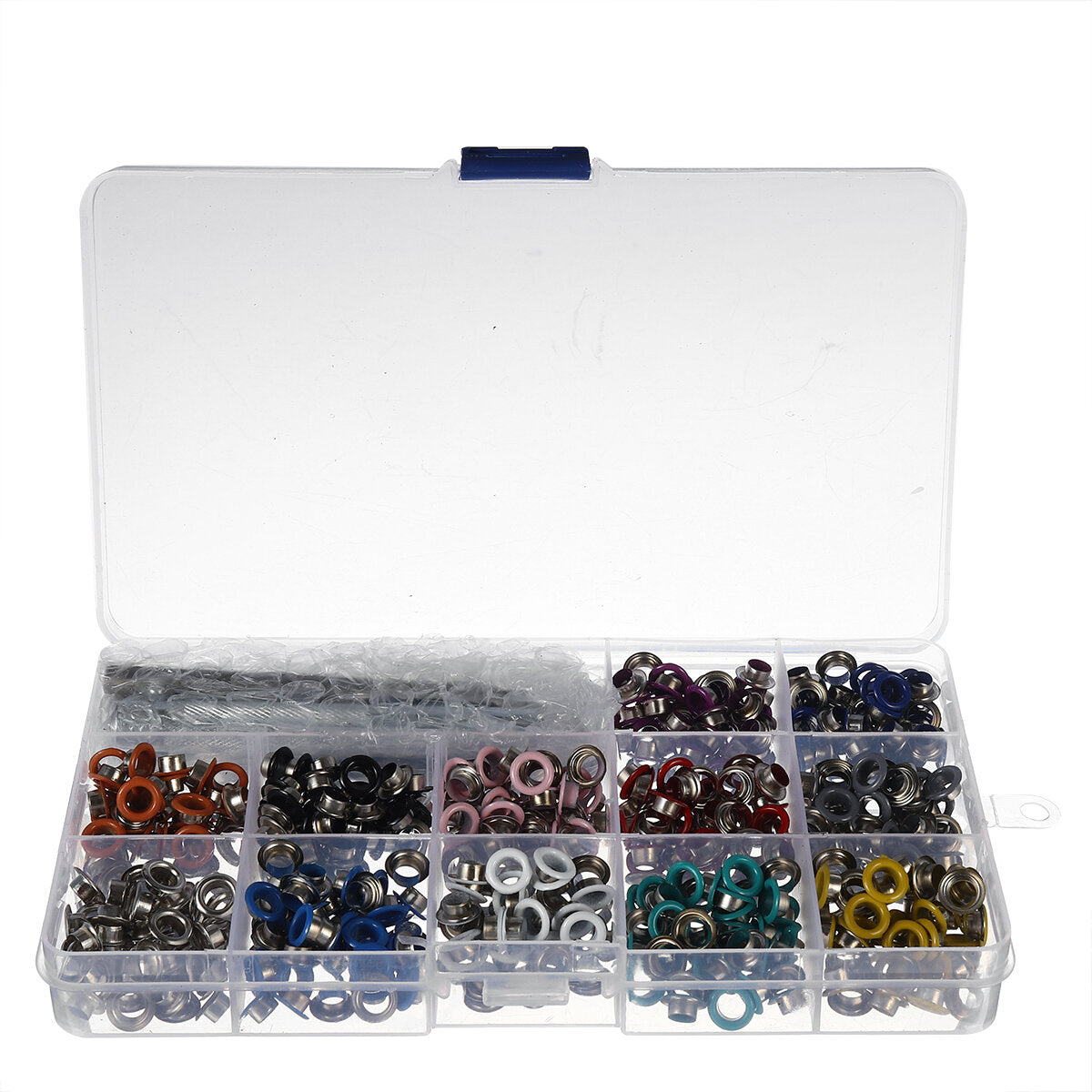 540 stuks grommets set duurzame kleding metalen oogjes knop met installatiegereedschap