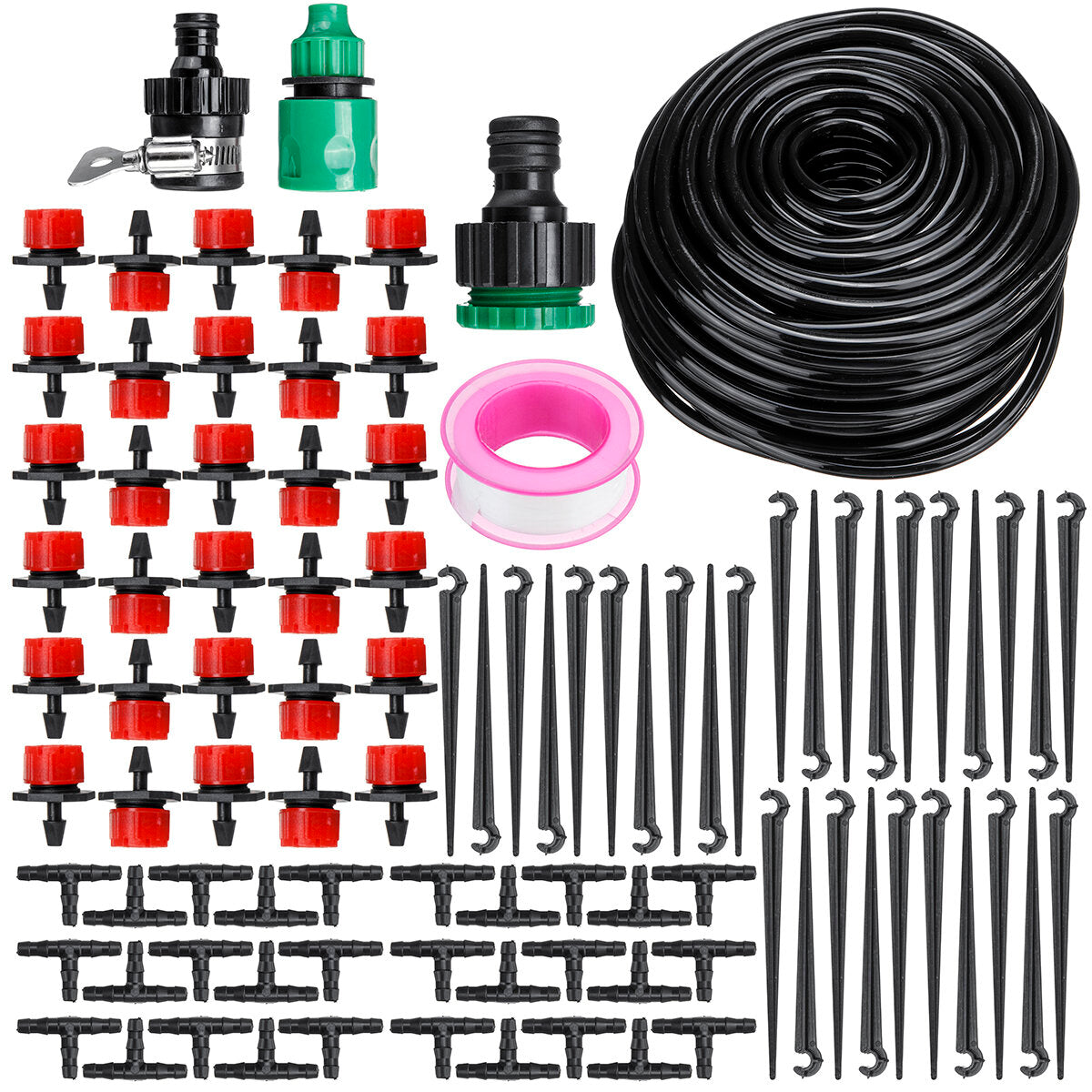 15/20/25 / 30m dhz irrigatiesysteem water timer auto plant watering micro drip garden watering kits