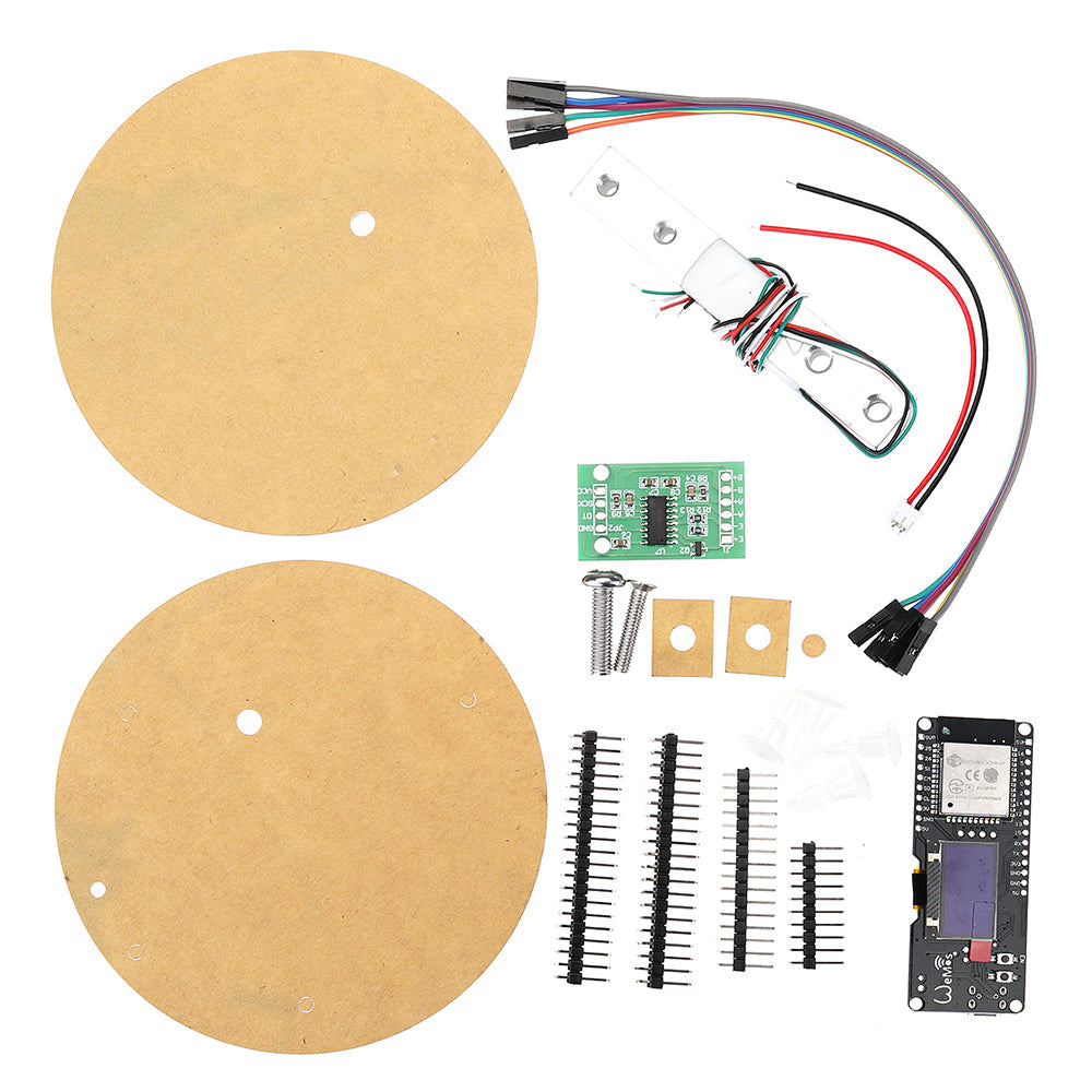 esp32 0.96 oled hx711 digitale weegcel 1kg weegsensor board ontwikkelingstoolset