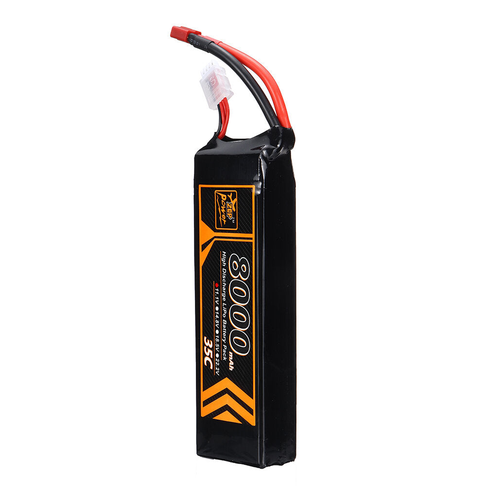 zop power 11.1v 8000mah 35c 3s lipo-batterij t deans-stekker voor rc-auto