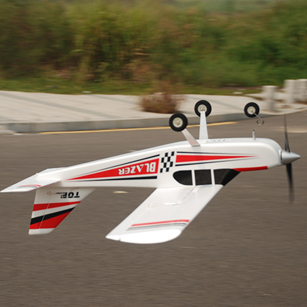 toprc hobby blazer met twee hoofdvleugels 1200mm/1280mm spanwijdte epo rc vliegtuig trainer pnp/rtf