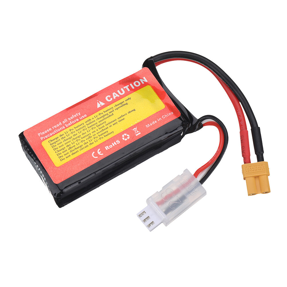 zop power 7.4v 850mah 100c 2s lipo-batterij xt30 plug voor rc drone