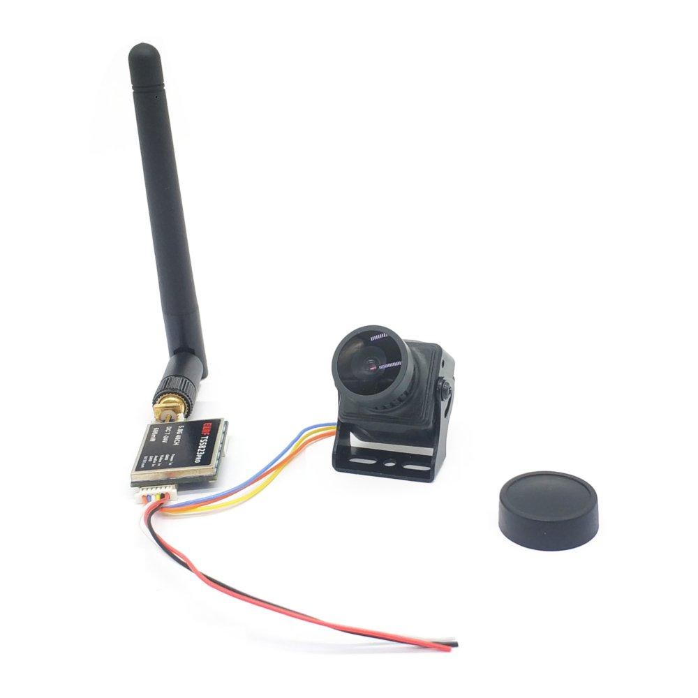 ewrf ts5823pro 5.8 ghz 40ch 600 mw fpv-zender vtx met cmos 1200tvl-camera voor rc-drone