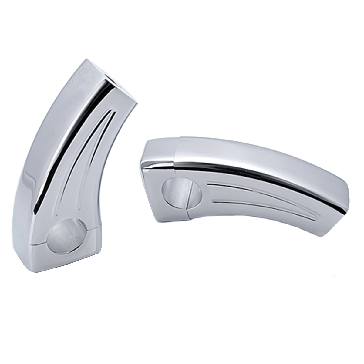 1 inch chrome handlebar risers voor harley honda yamaha suzuki kawasaki