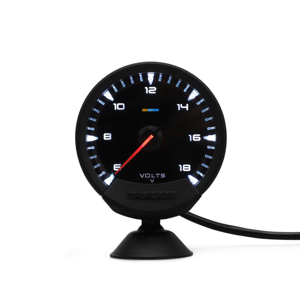 74mm auto gauge 7 kleuren turbo boost / volt / water temp / olie temp / oliepers / rpm egt a / f verhouding brandstofmeter