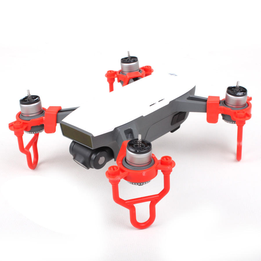 anti-botsingsring uitgebreide tripod finger guard sets rc quadcopter onderdelen voor dji spark