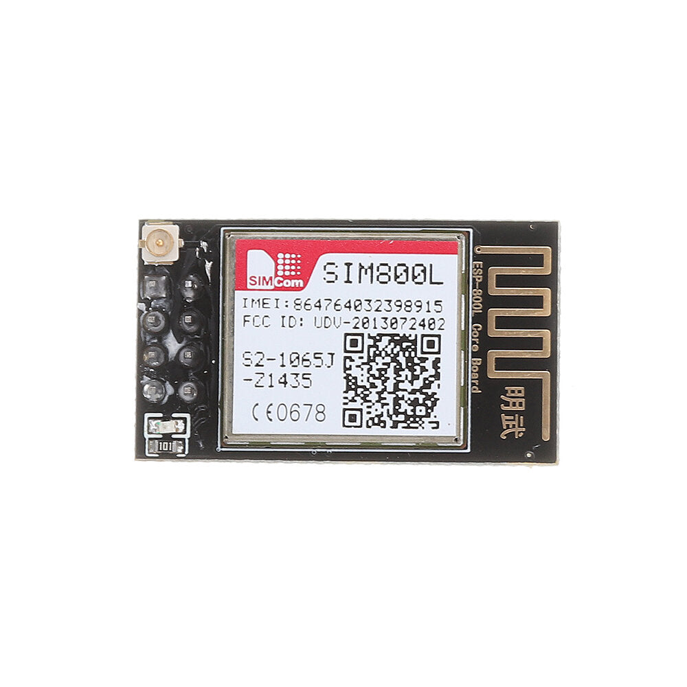 sim800l esp-800l gprs gsm module micro sim-kaart core board pin compatibel esp8266 esp32 draadloze module 5v dc