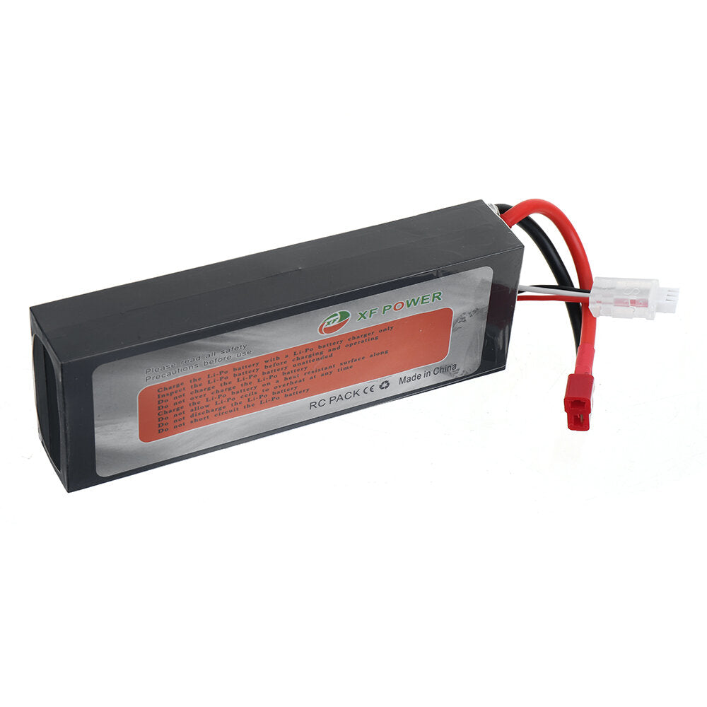 xf power 7.4v 5000mah 100c 2s lipo batterij t deans plug voor rc drone