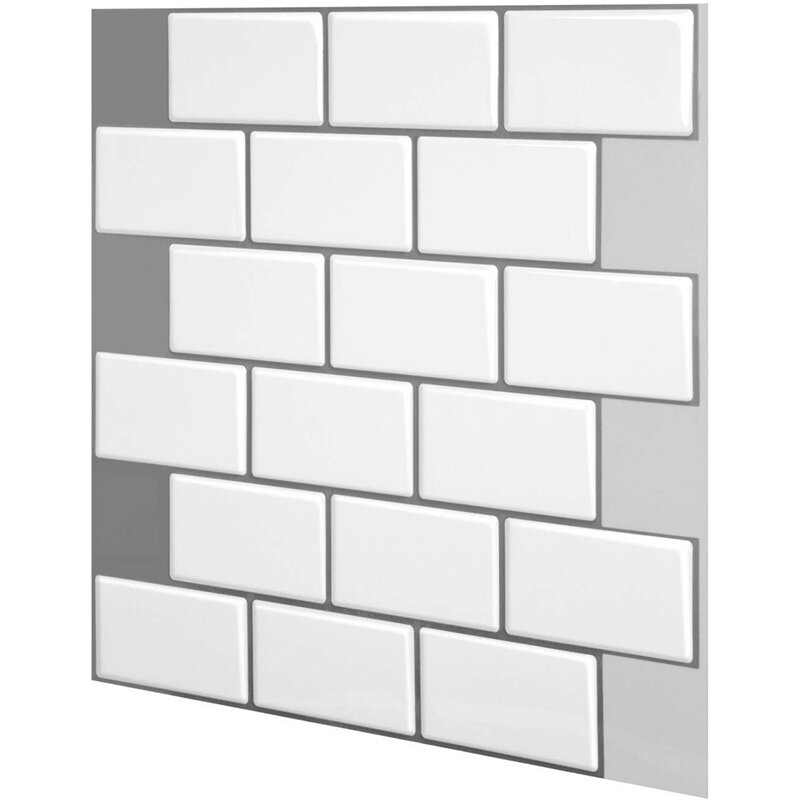 3d brick stone tile stickers badkamer keuken muur zelfklevende mozaïeksticker