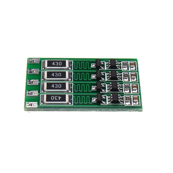 10 stuks 4s 16.8v bms pcb 18650 lithium batterijladerbescherming board gebalanceerd ampere 100ma