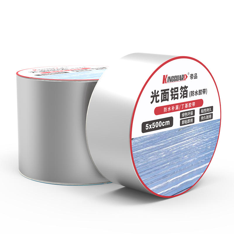 hilda 5x500cm aluminiumfolie butylrubber tape zelfklevende tape serre kleur stalen tegel beton tape
