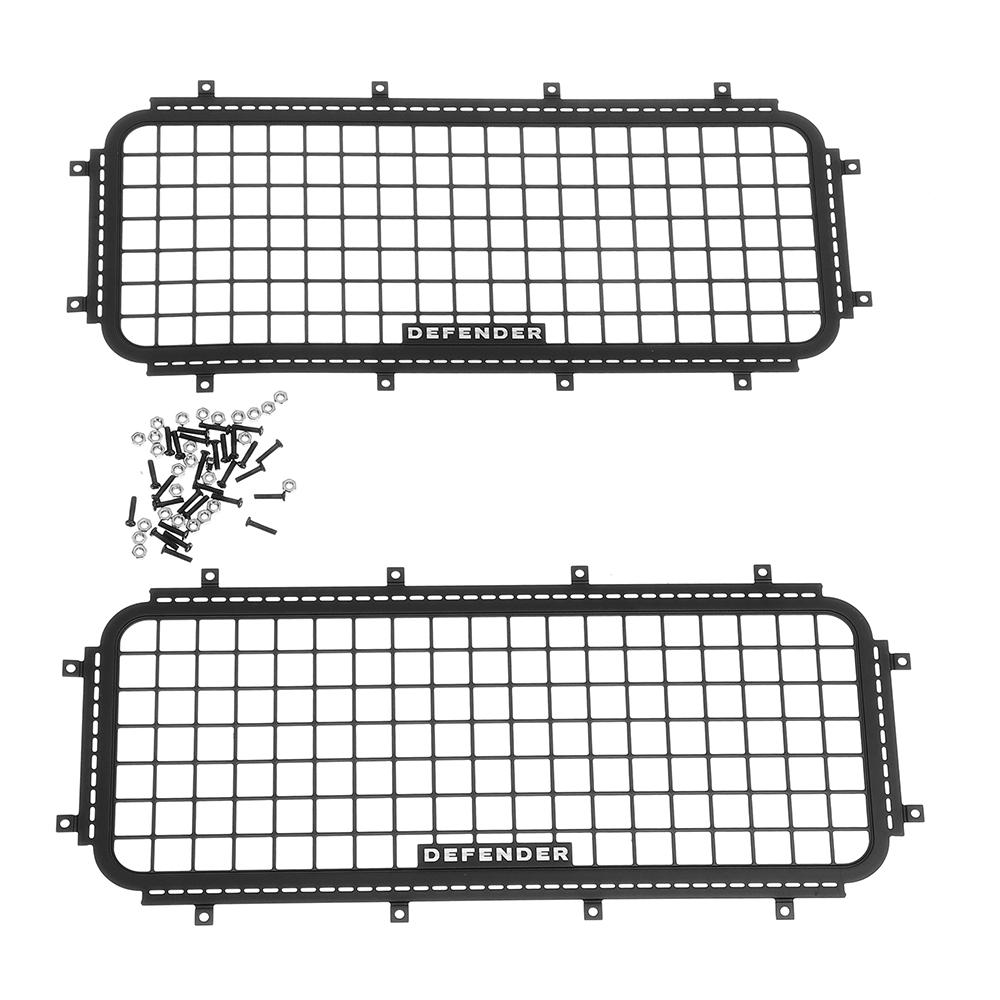 metal stereoscopic car window network voor 1/10 trx4 rc auto-onderdelen