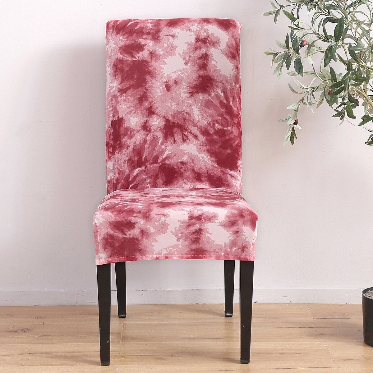 stretch chair omslag tie dyeing spray style home decorations