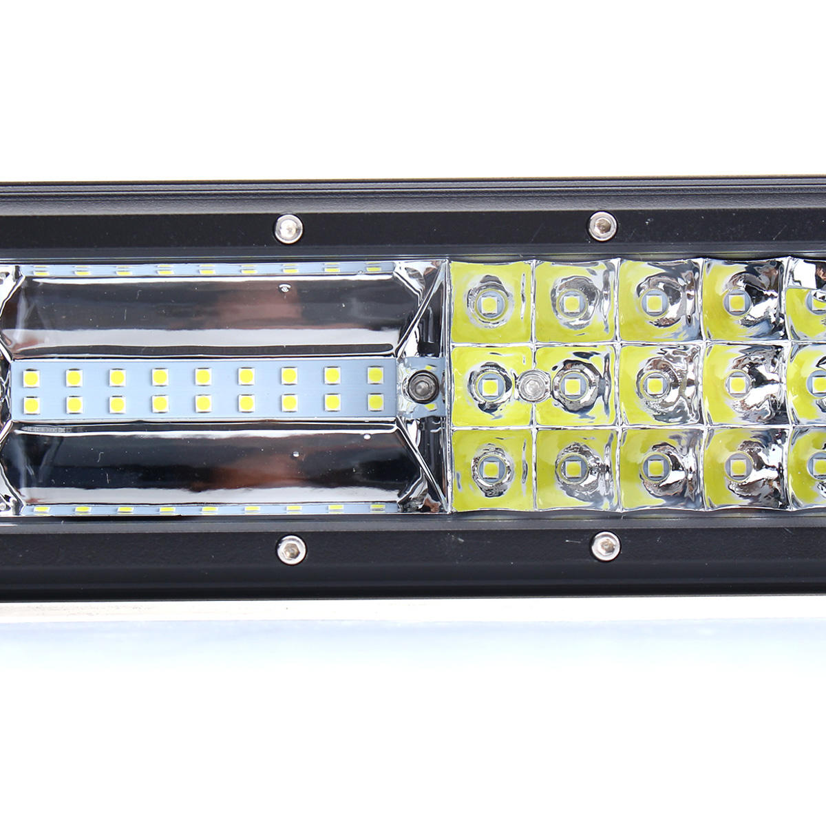 22 inch 648w led-lichtbalken flood spot combo beam driving lamp voor truck off road boat