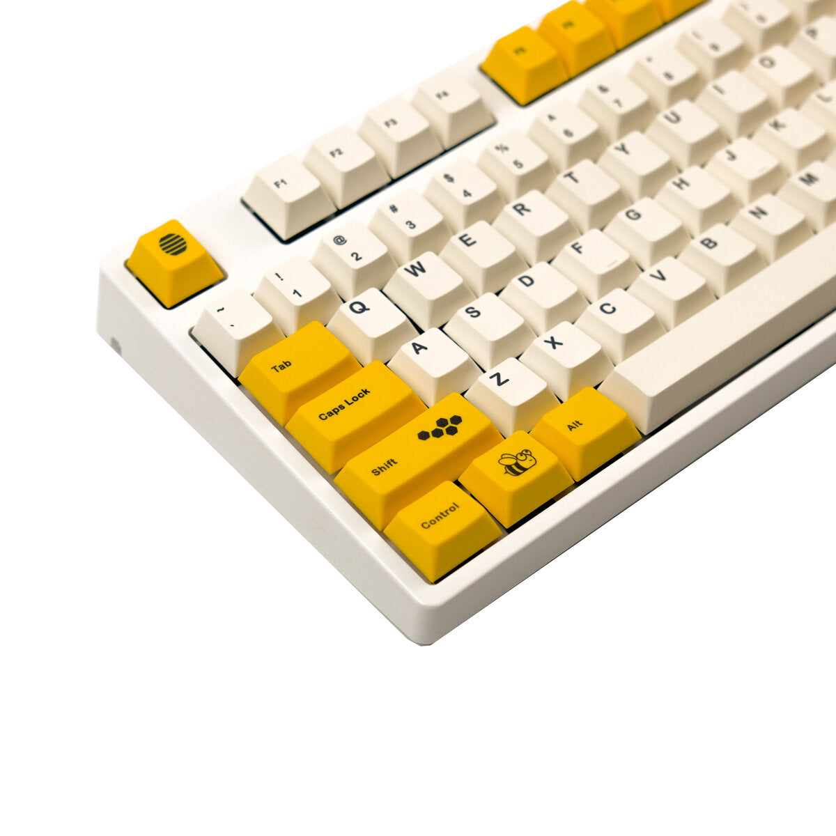 128 toetsen bee pbt keycap set cherry profile sublimation custom keycaps voor mechanische toetsenborden