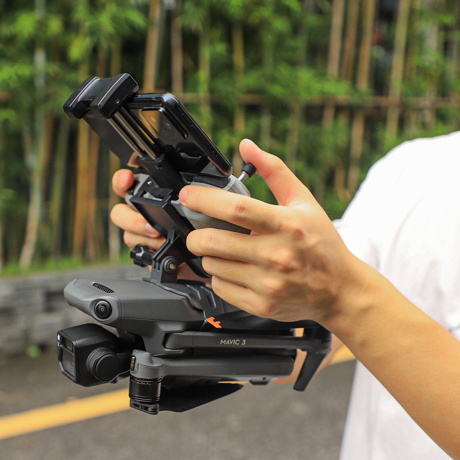 afstandsbediening beugel handheld gimbal stabilizer houder voor dji mini 3 pro rc controller