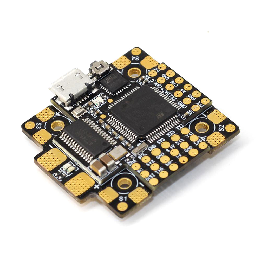 hglrc forward f4 aio omnibus f4 v6 3-6s flight controller stm32f405 osd met 5v/3a 8v/1.5a bec mpu6000 gyros 10.4g 20x20mm