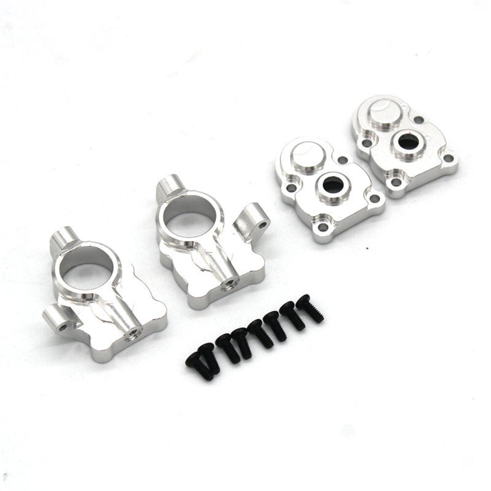 4 stuks metalen steering cup gear cover voor fms fcx24 1/24 rc auto power wagon voertuigen modellen onderdelen