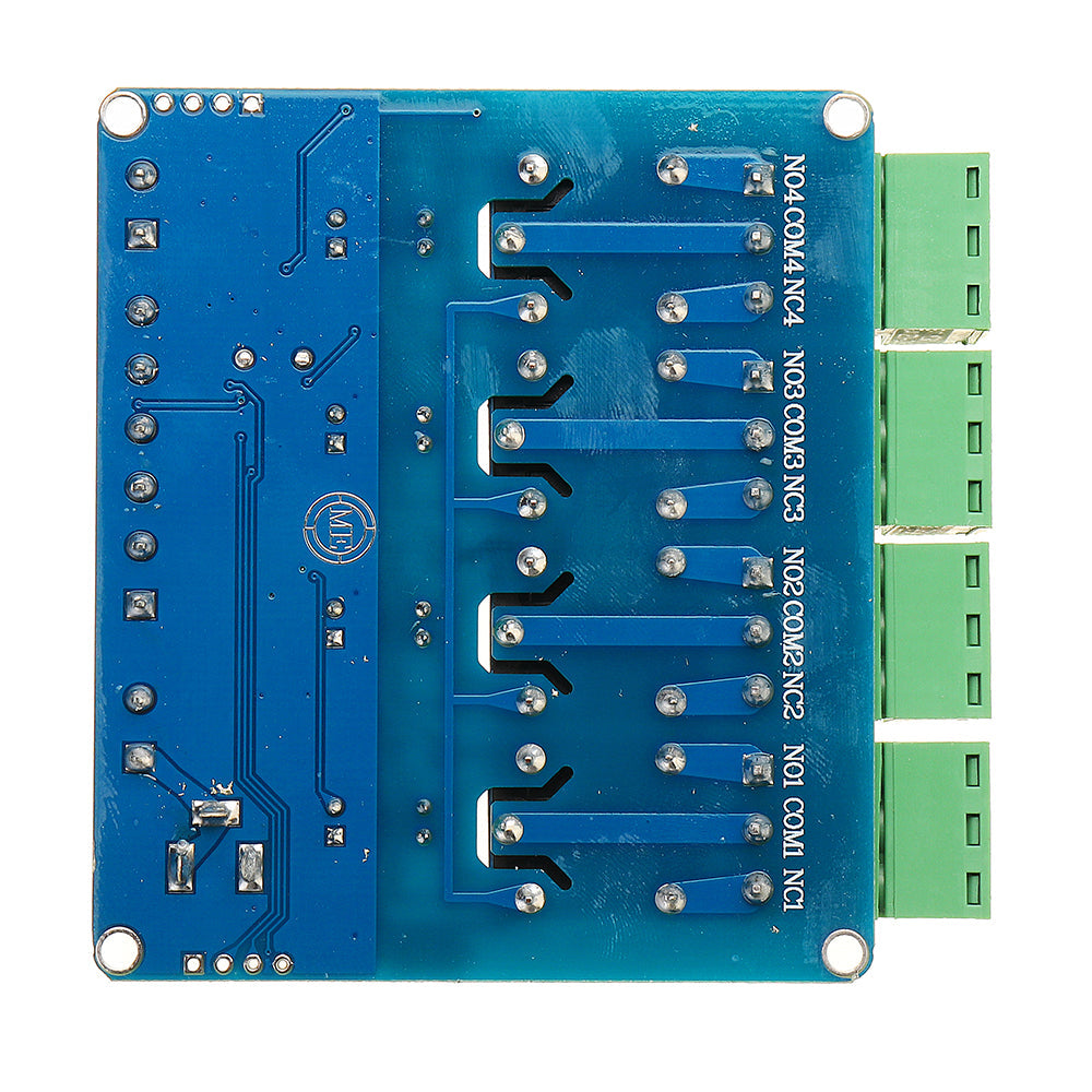 modbus rtu 4-kanaals relais module 4ch input optocoupler isolatie rs485 mcu